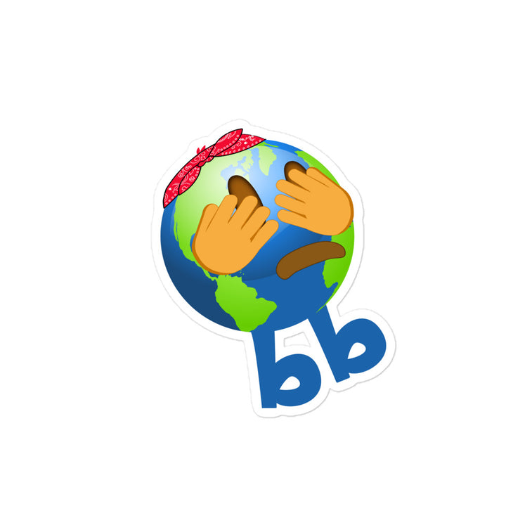 Earthbb Bubble-free sticker - Emojibb