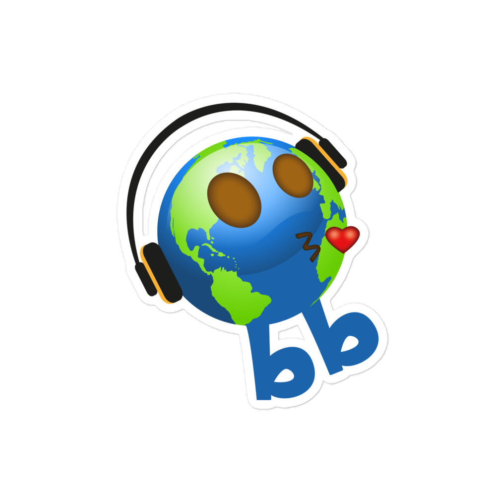 Earthbb Bubble-free sticker - Emojibb