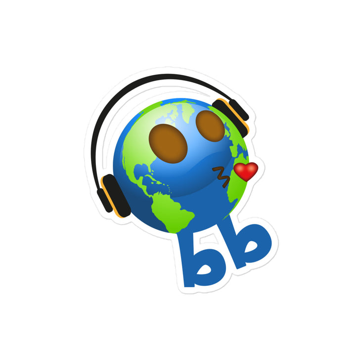Earthbb Bubble-free sticker - Emojibb