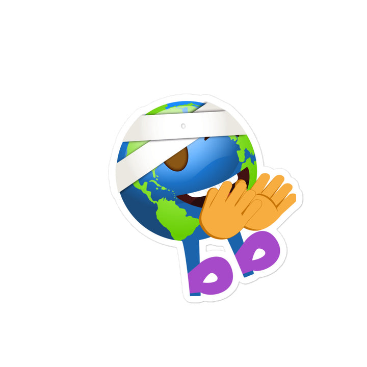 Earthbb Bubble-free sticker - Emojibb