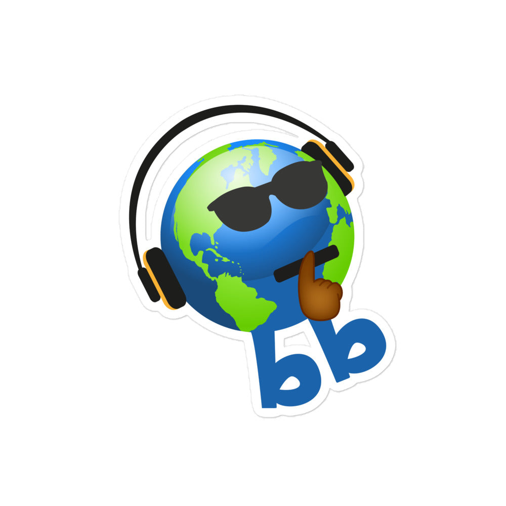 Earthbb Bubble-free sticker - Emojibb