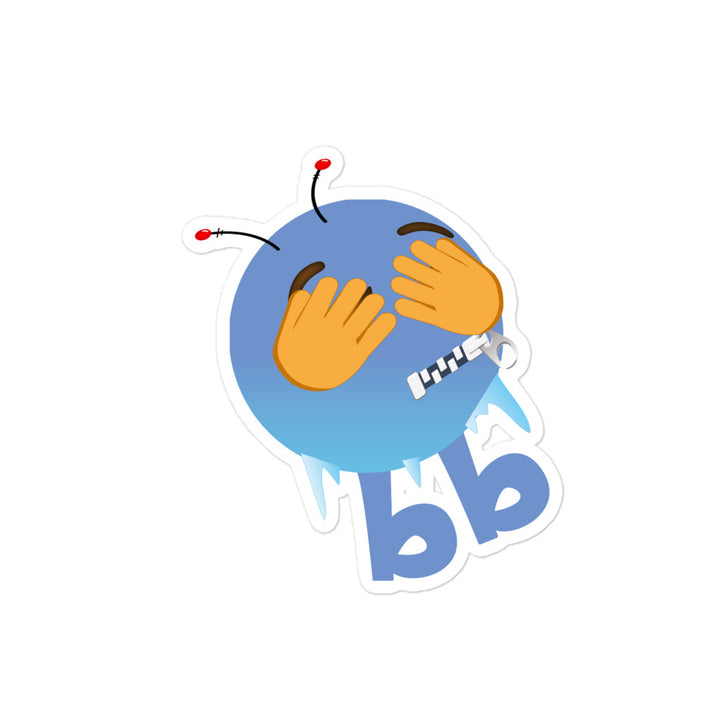 Earthbb Bubble-free sticker - Emojibb