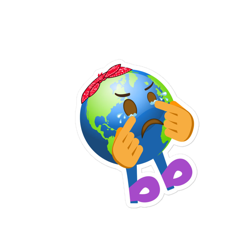 Earthbb Bubble-free sticker - Emojibb