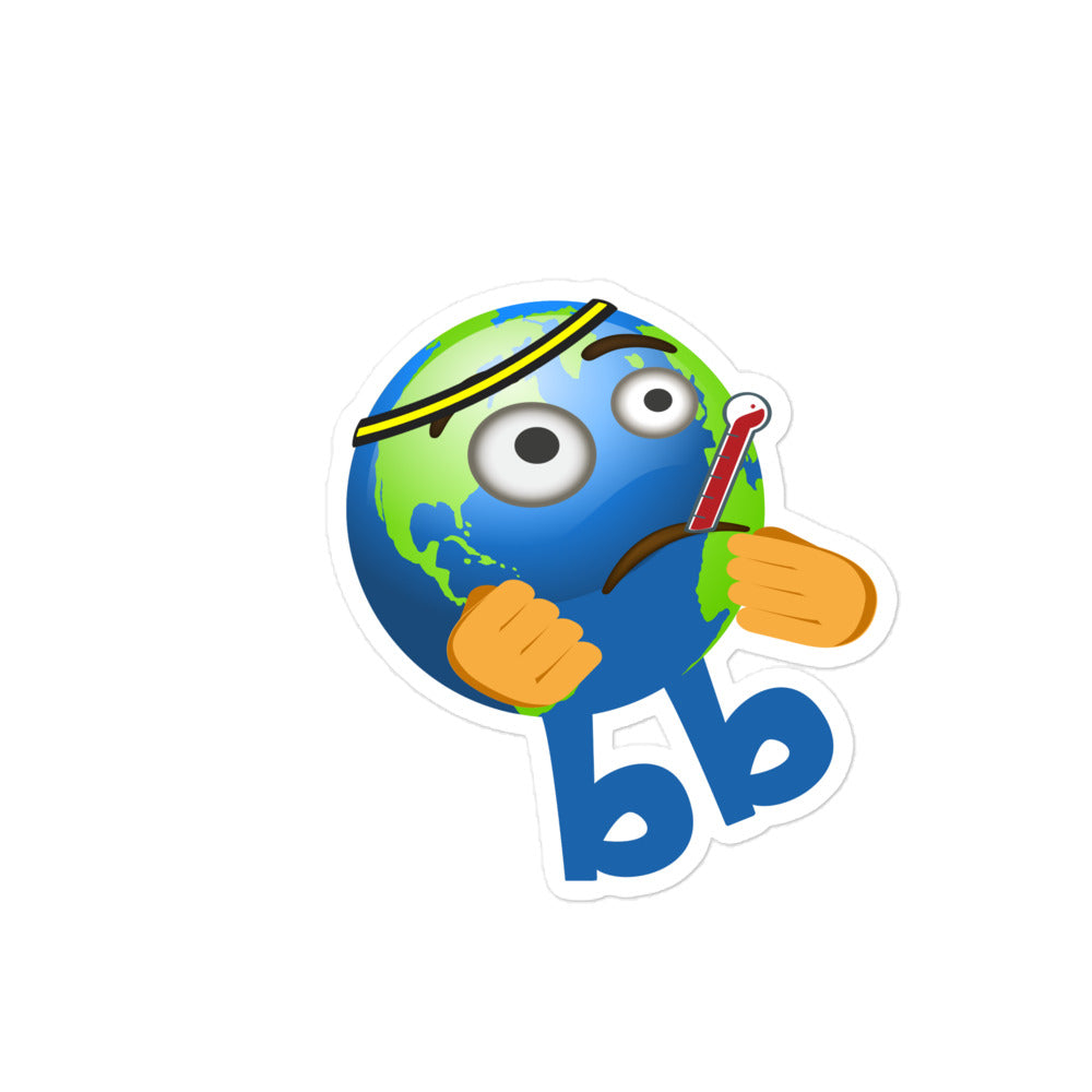 Earthbb Bubble-free sticker - Emojibb