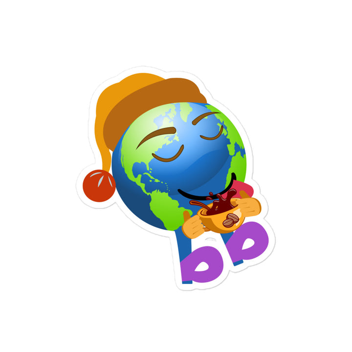 Earthbb Bubble-free sticker - Emojibb