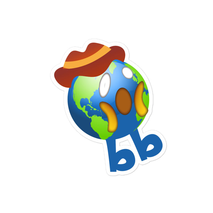 Earthbb Bubble-free sticker - Emojibb