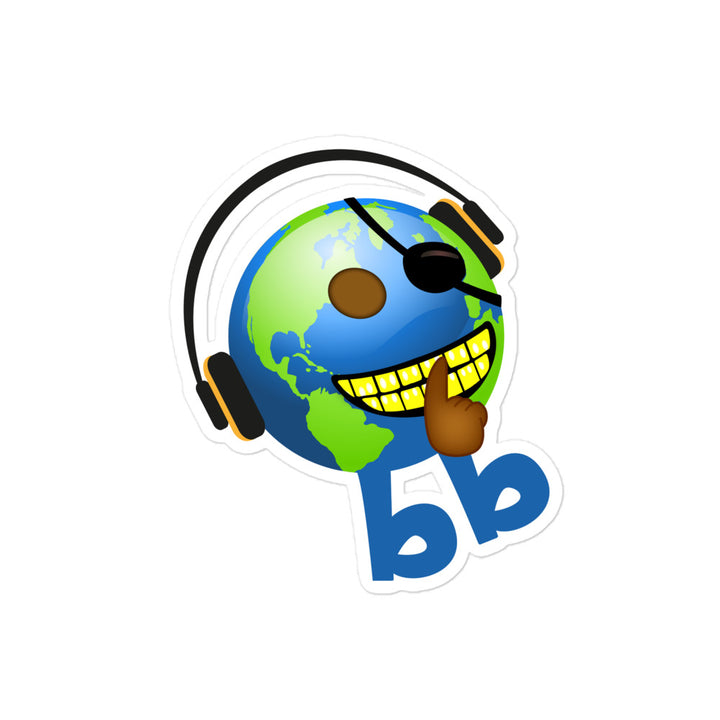 Earthbb Bubble-free sticker - Emojibb