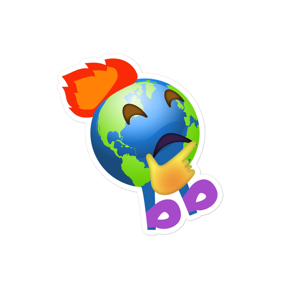 Earthbb Bubble-free sticker - Emojibb