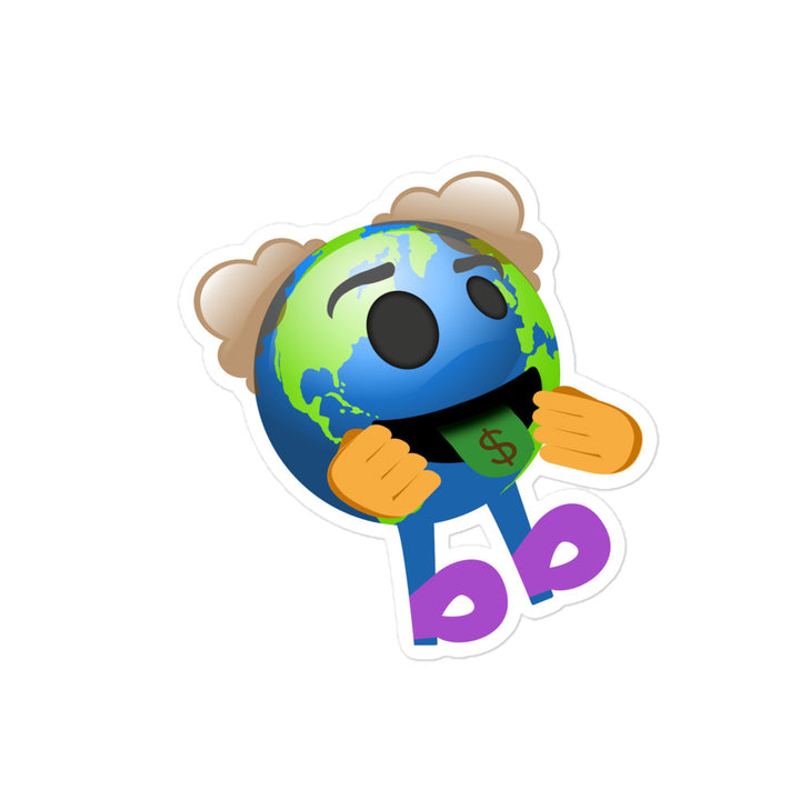 Earthbb Bubble-free sticker - Emojibb