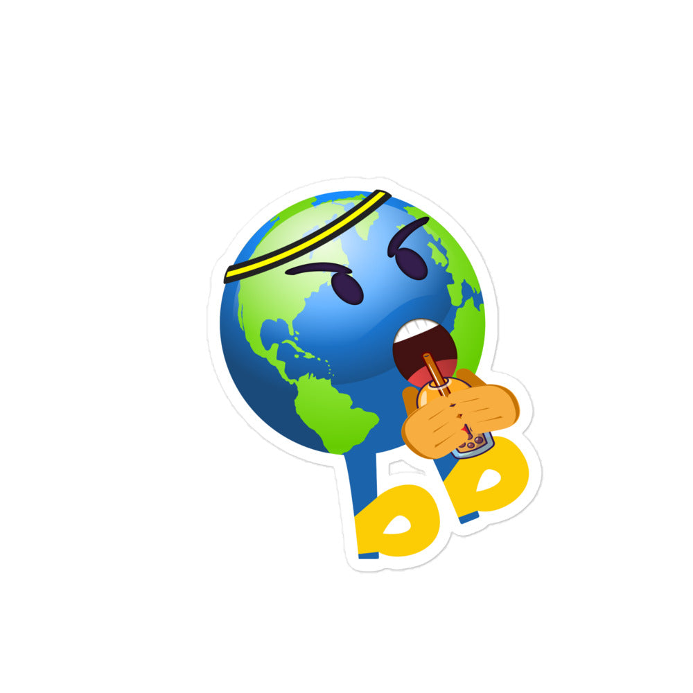 Earthbb Bubble-free sticker - Emojibb