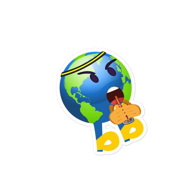 Earthbb Bubble-free sticker - Emojibb