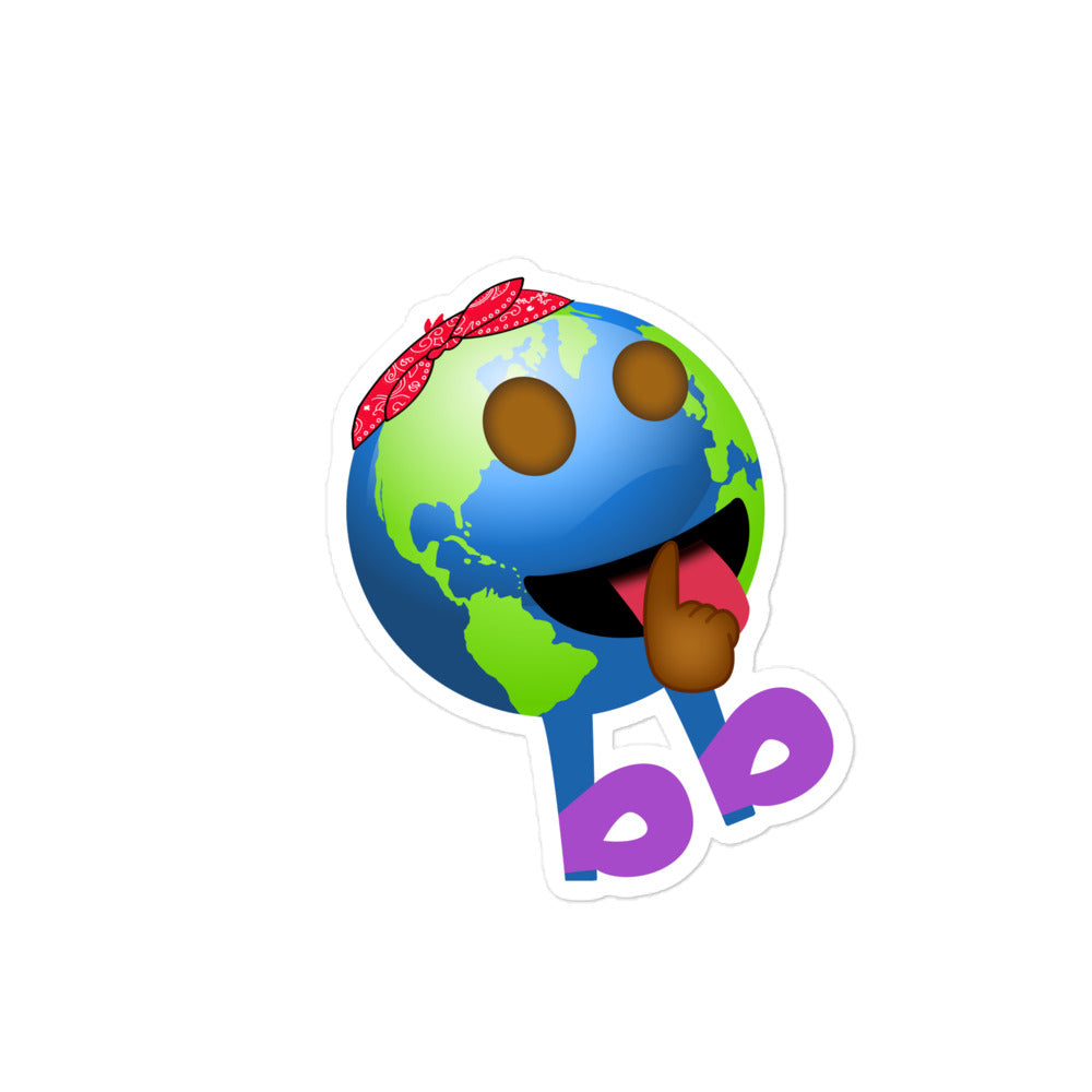 Earthbb Bubble-free sticker - Emojibb