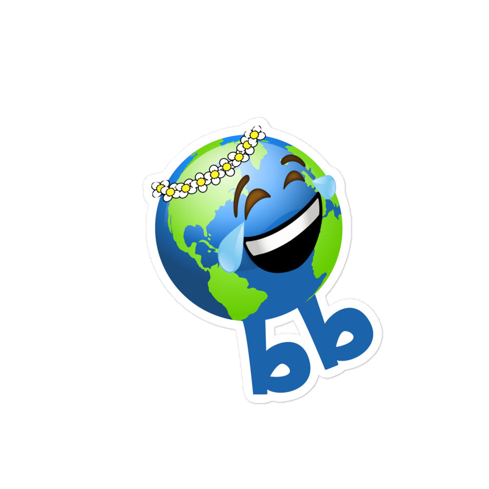 Earthbb Bubble-free sticker - Emojibb