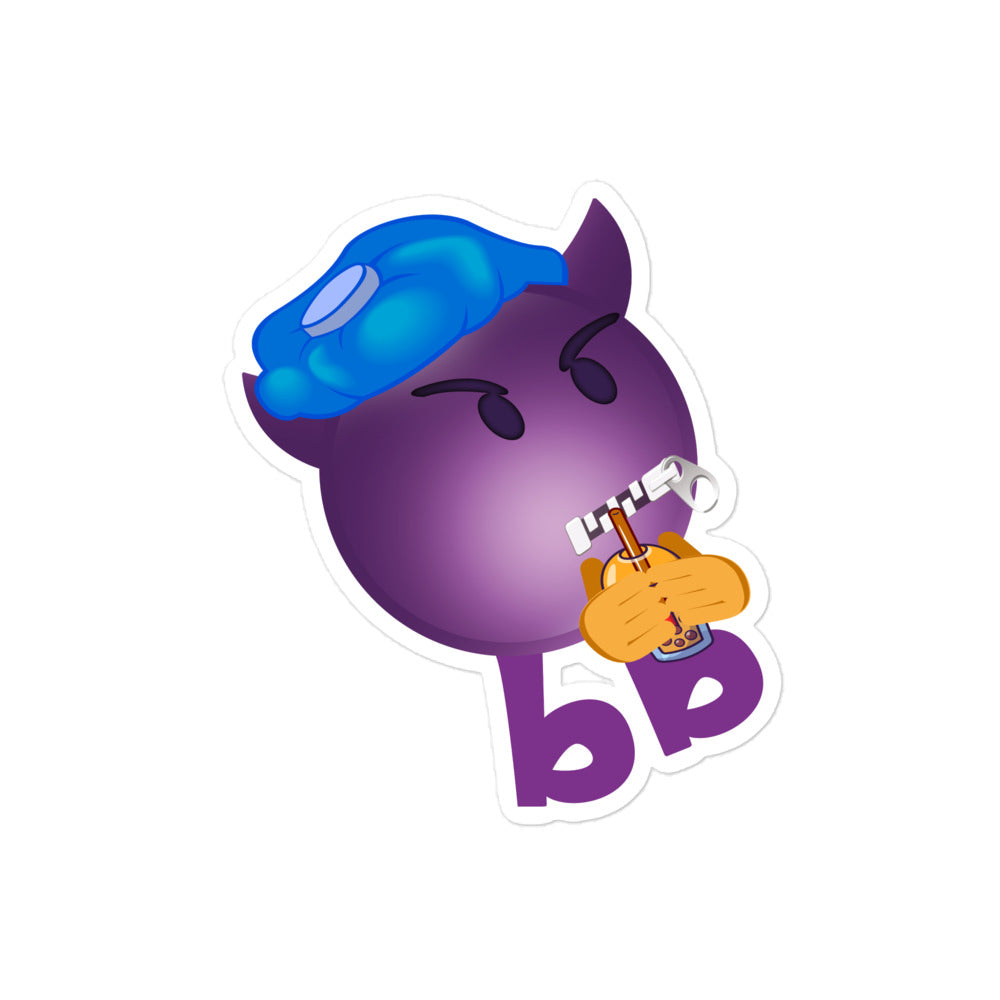 Evilbb Bubble-free sticker - Emojibb