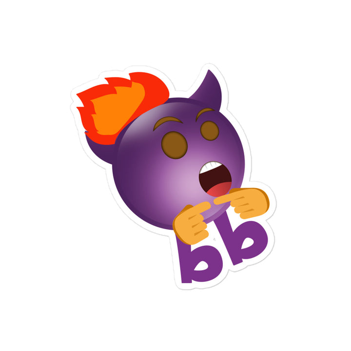 Evilbb Bubble-free sticker - Emojibb
