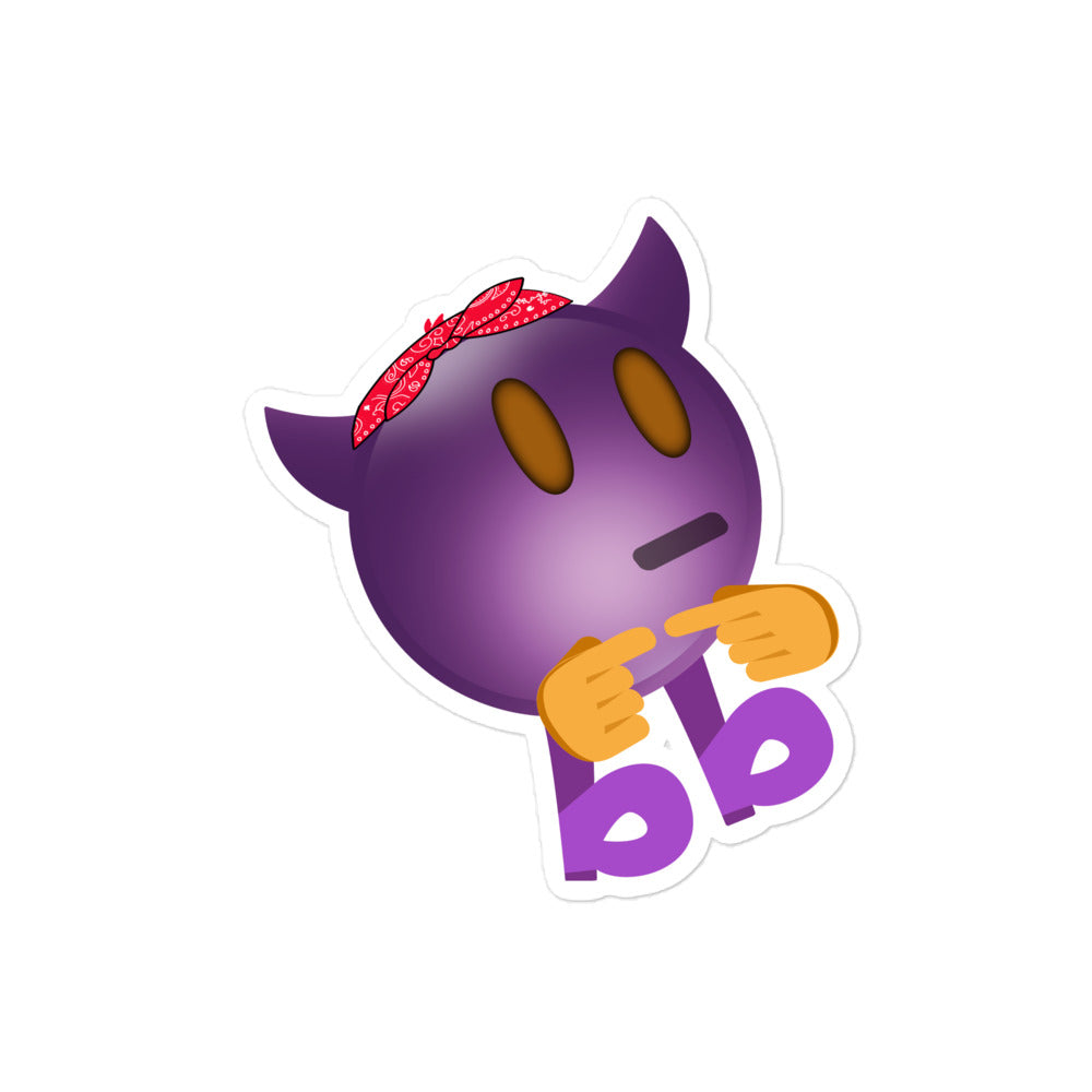 Evilbb Bubble-free sticker - Emojibb