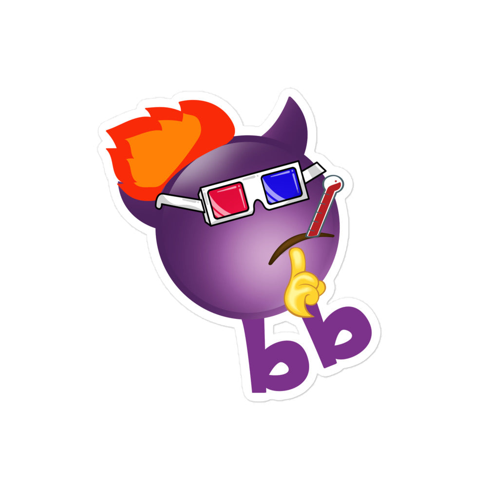 Evilbb Bubble-free sticker - Emojibb