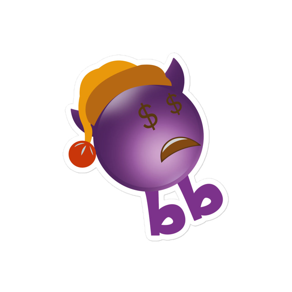 Evilbb Bubble-free sticker - Emojibb