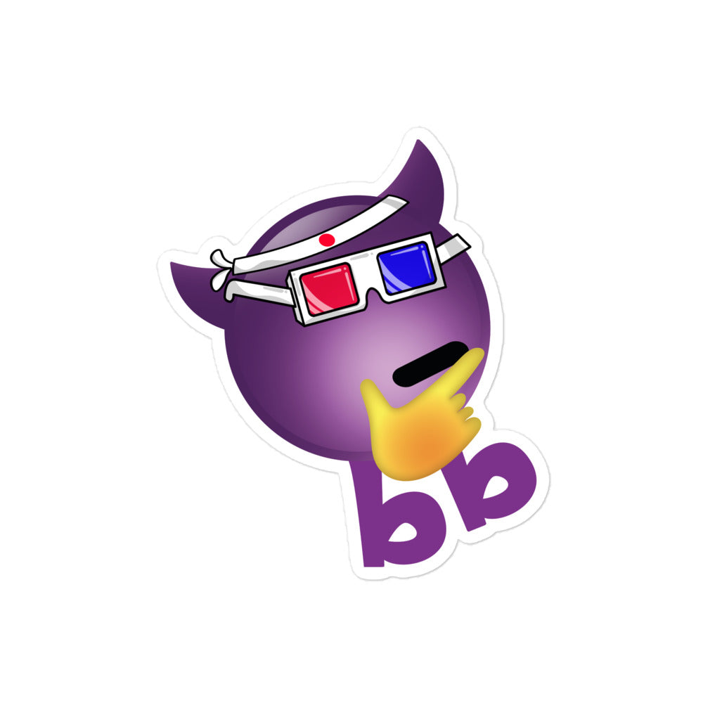 Evilbb Bubble-free sticker - Emojibb