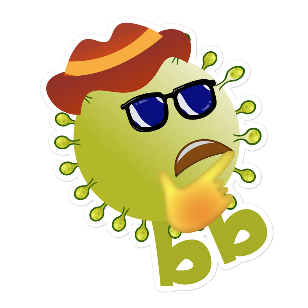 Virusbb Bubble-free sticker - Emojibb