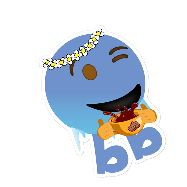 Earthbb Bubble-free sticker - Emojibb