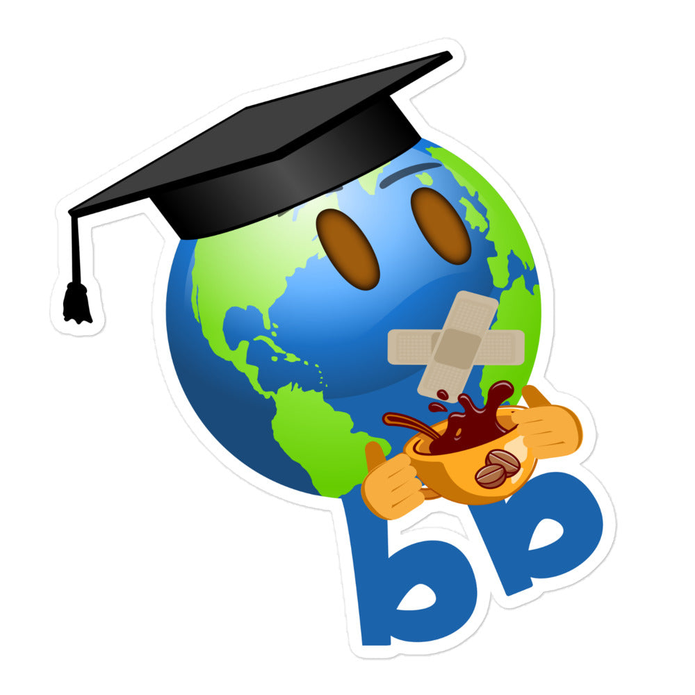 Earthbb Bubble-free sticker - Emojibb