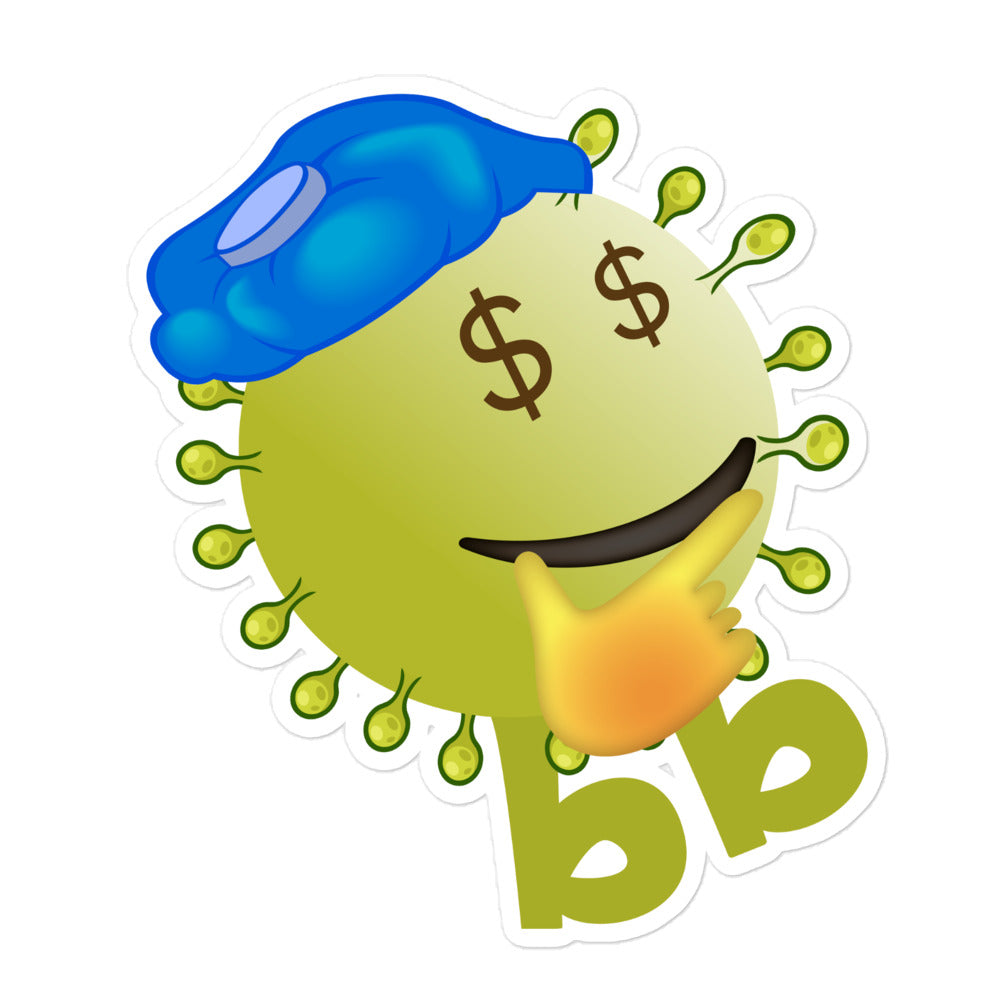 Virusbb Bubble-free sticker - Emojibb