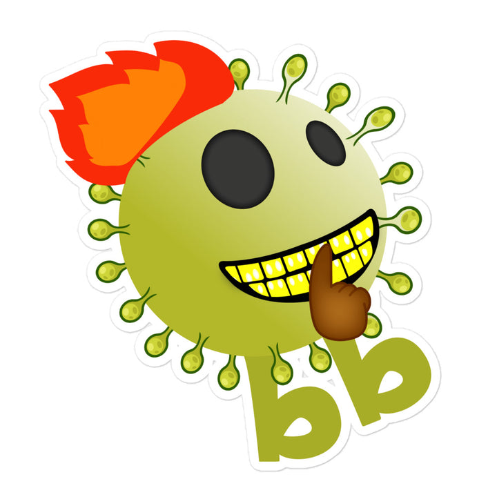 Virusbb Bubble-free sticker - Emojibb