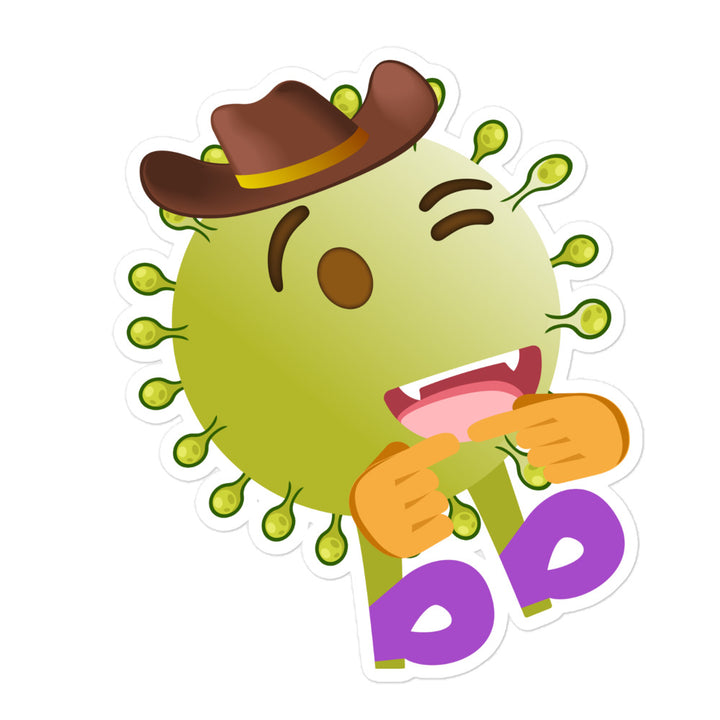 Virusbb Bubble-free sticker - Emojibb