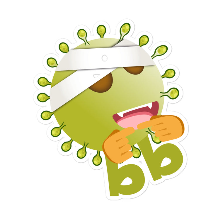 Virusbb Bubble-free sticker - Emojibb