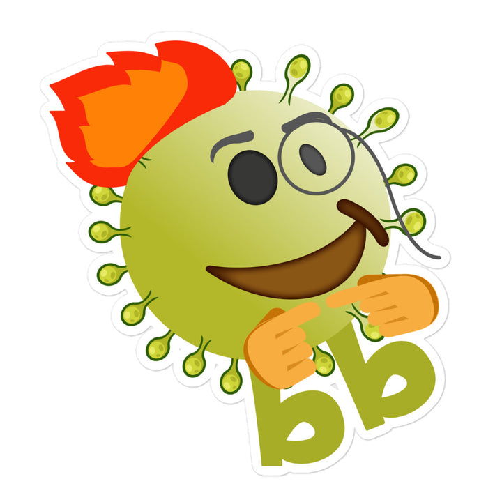 Virusbb Bubble-free sticker - Emojibb