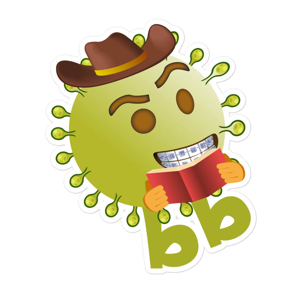 Virusbb Bubble-free sticker - Emojibb