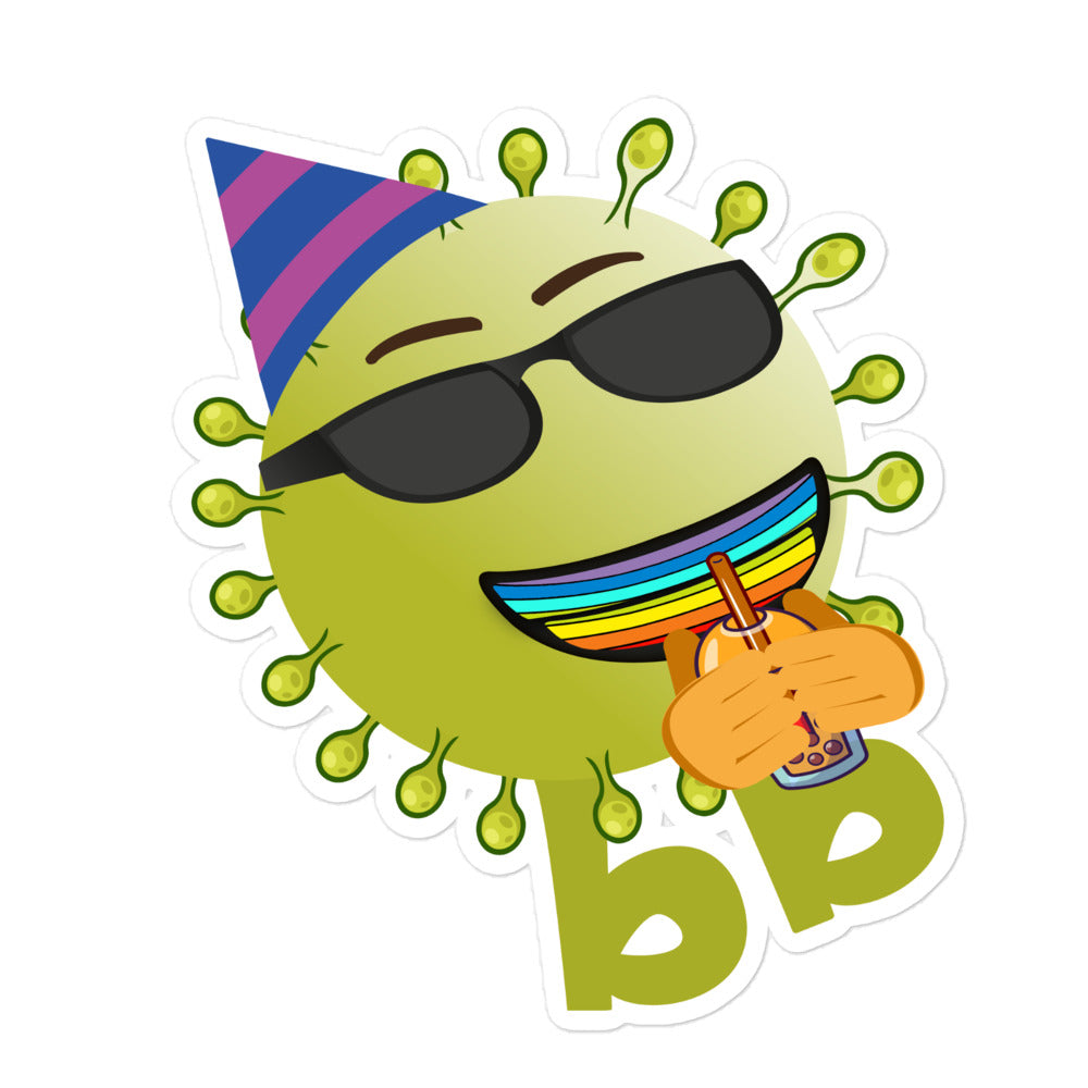 Virusbb Bubble-free sticker - Emojibb