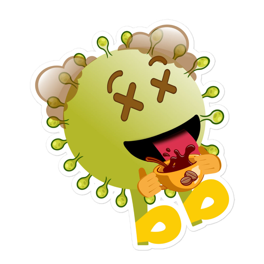 Virusbb Bubble-free sticker - Emojibb