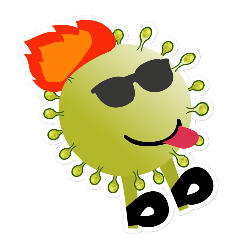 Virusbb Bubble-free sticker - Emojibb