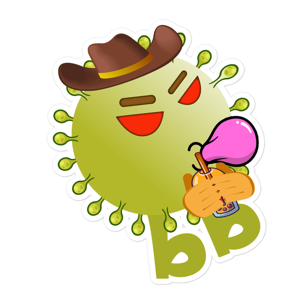 Virusbb Bubble-free sticker - Emojibb