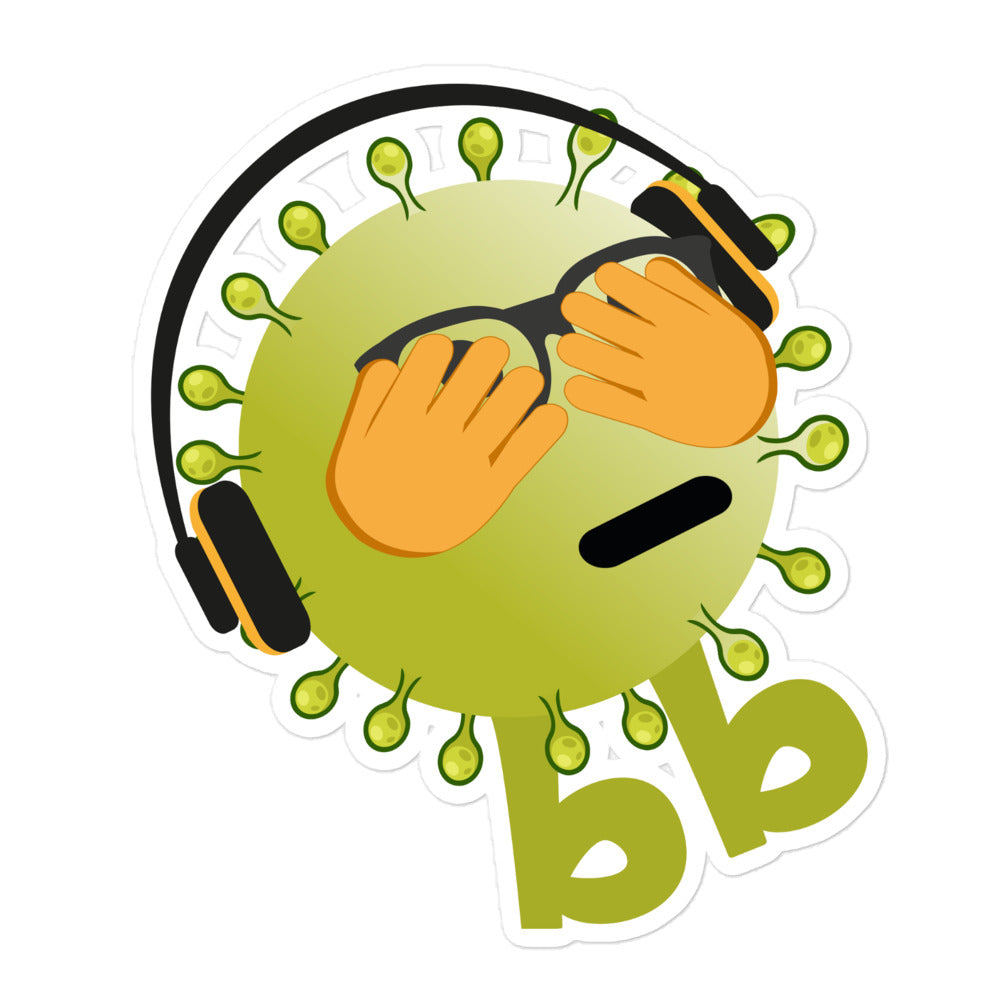 Virusbb Bubble-free sticker - Emojibb
