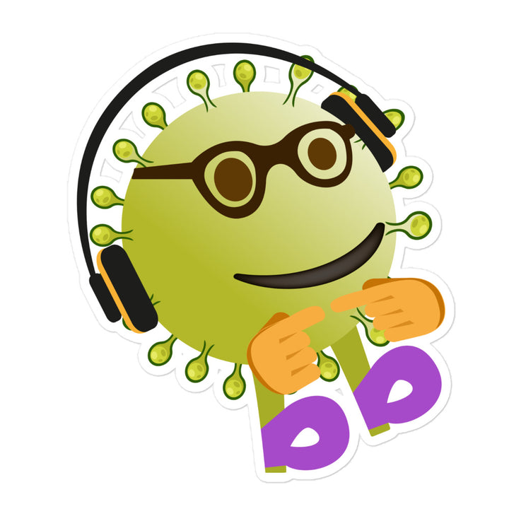 Virusbb Bubble-free sticker - Emojibb