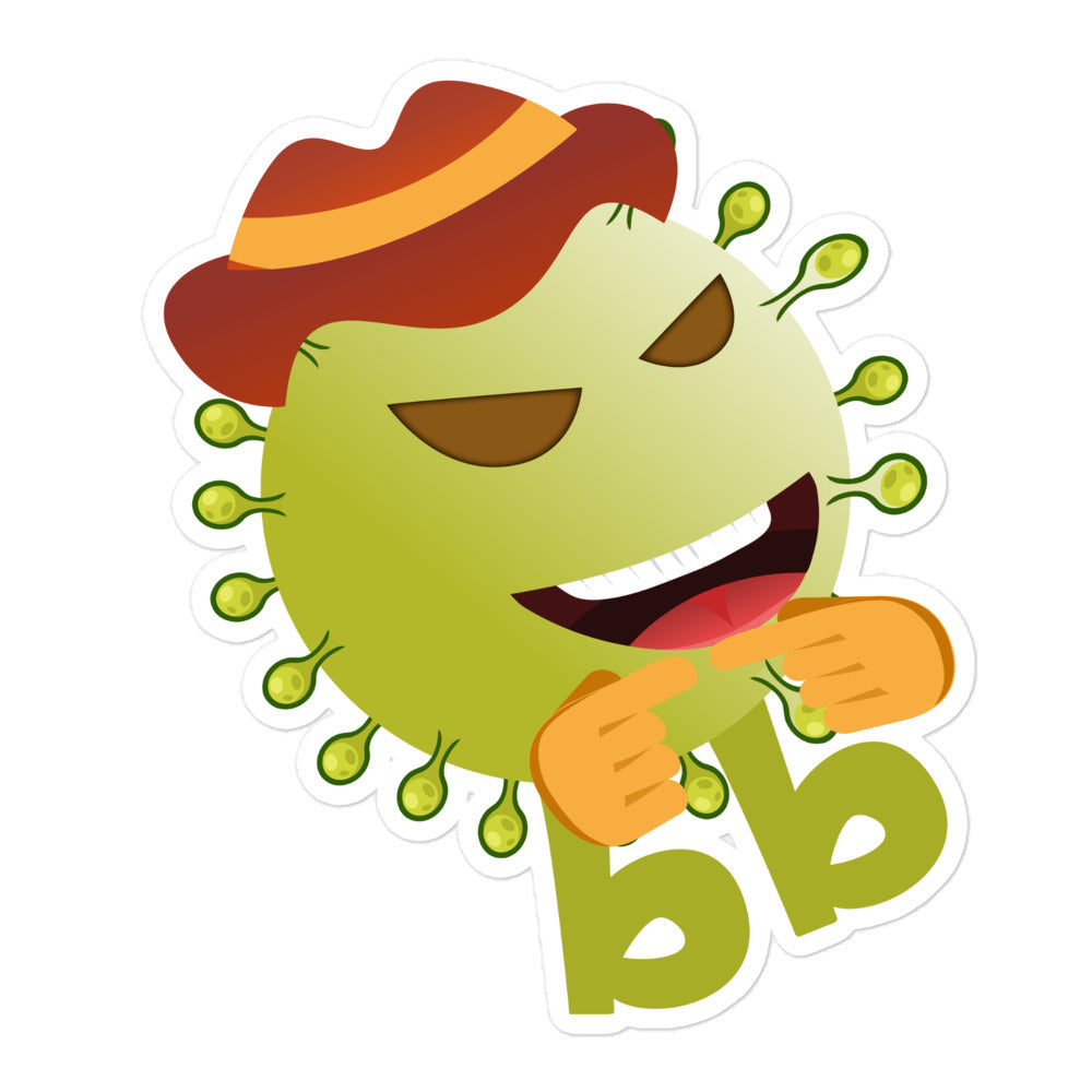 Virusbb Bubble-free sticker - Emojibb