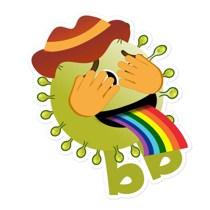 Virusbb Bubble-free sticker - Emojibb
