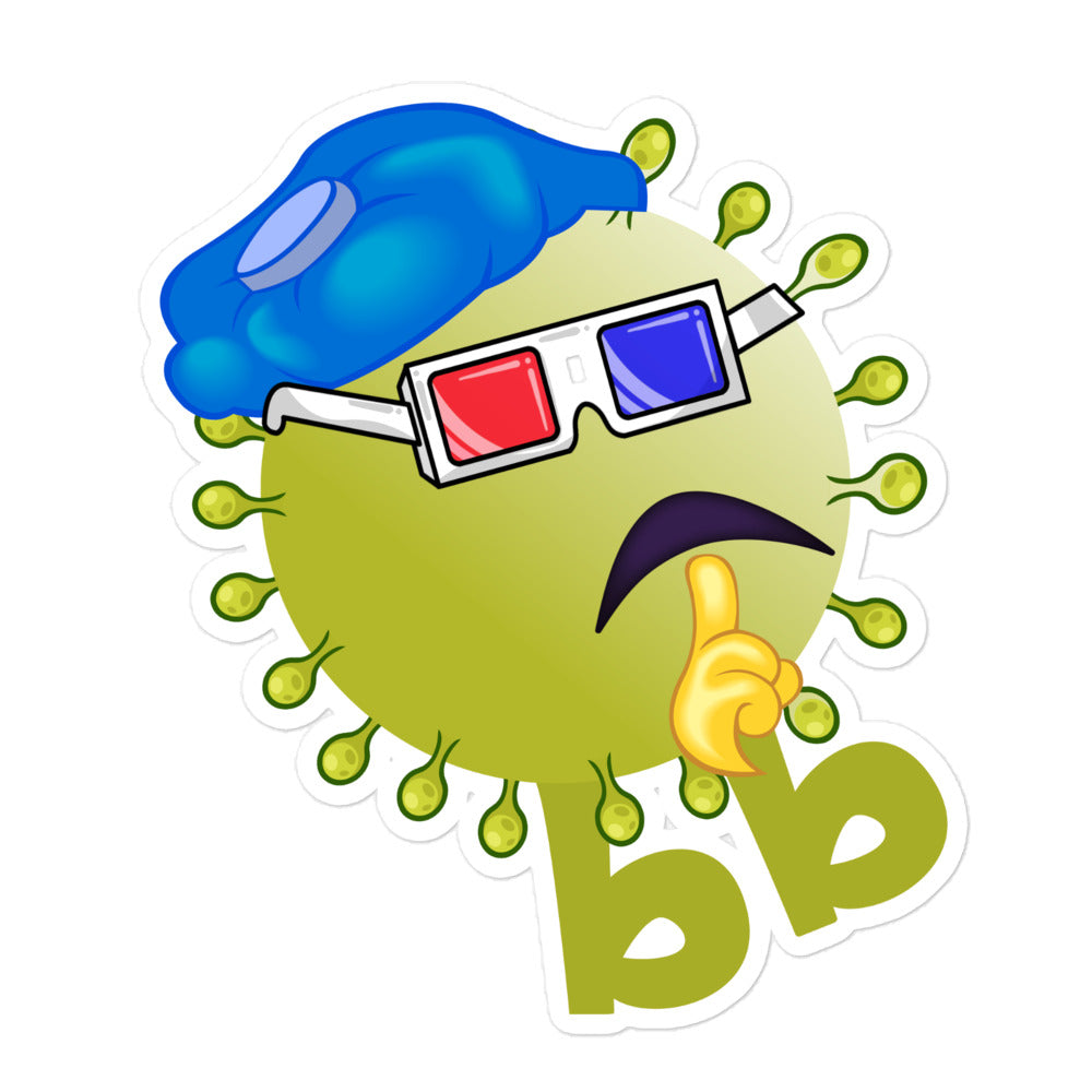 Virusbb Bubble-free sticker - Emojibb