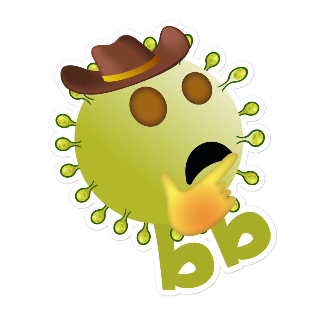 Virusbb Bubble-free sticker - Emojibb