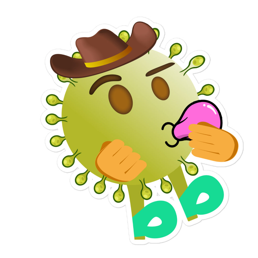 Virusbb Bubble-free sticker - Emojibb