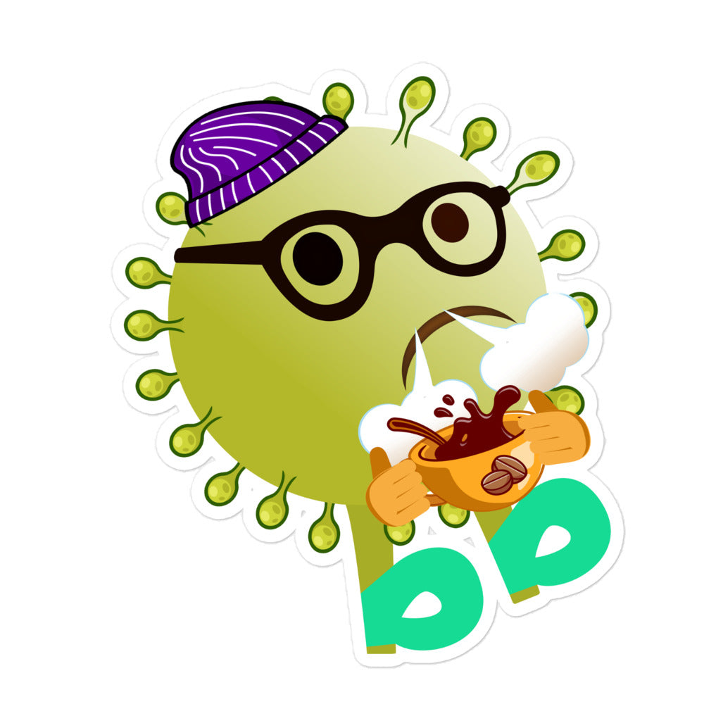 Virusbb Bubble-free sticker - Emojibb