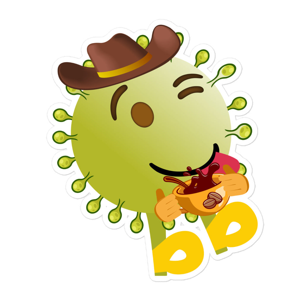 Virusbb Bubble-free sticker - Emojibb