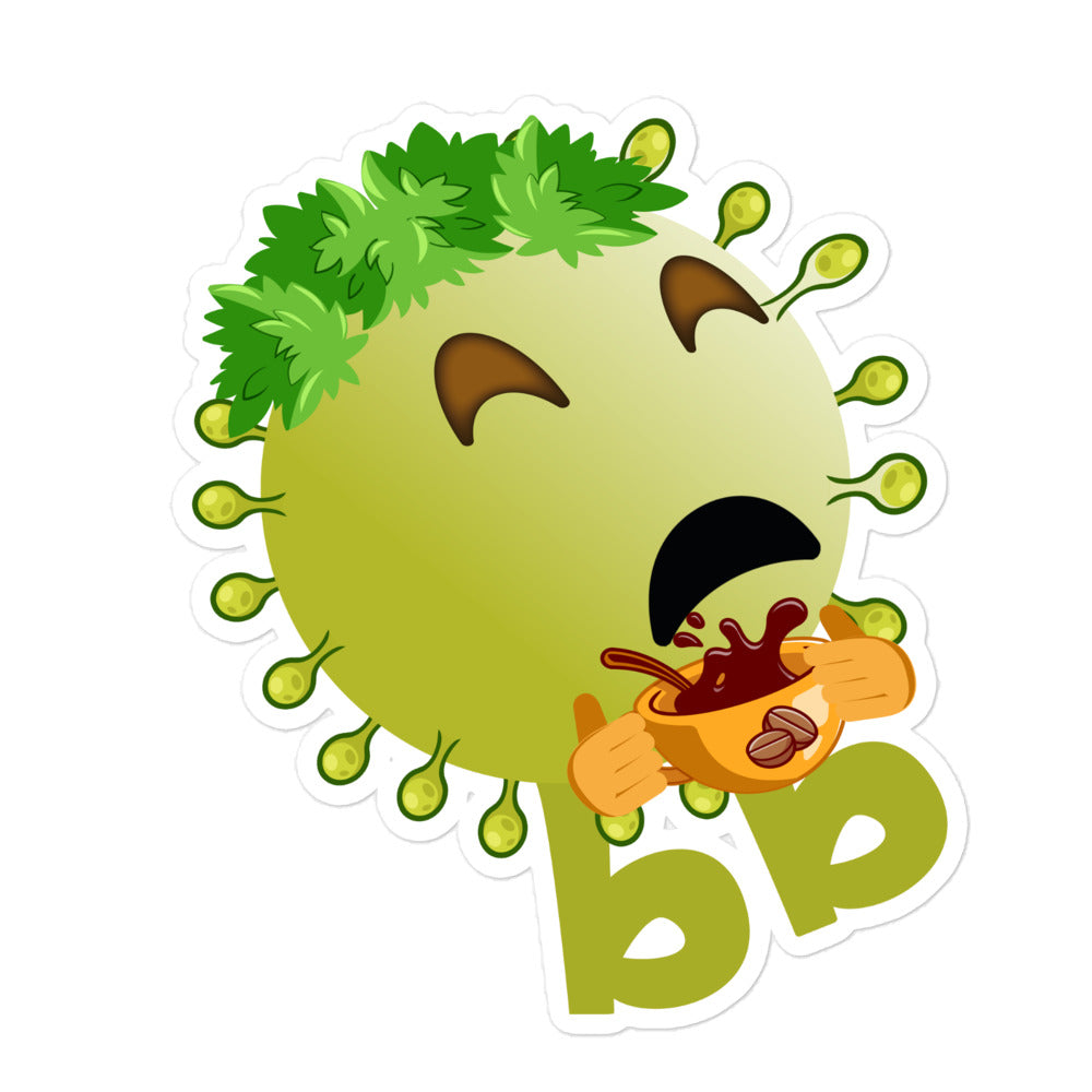Virusbb Bubble-free sticker - Emojibb