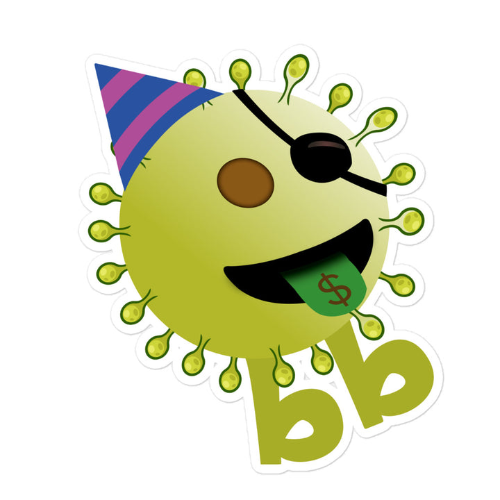 Virusbb Bubble-free sticker - Emojibb
