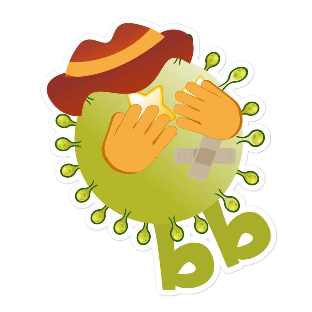 Virusbb Bubble-free sticker - Emojibb