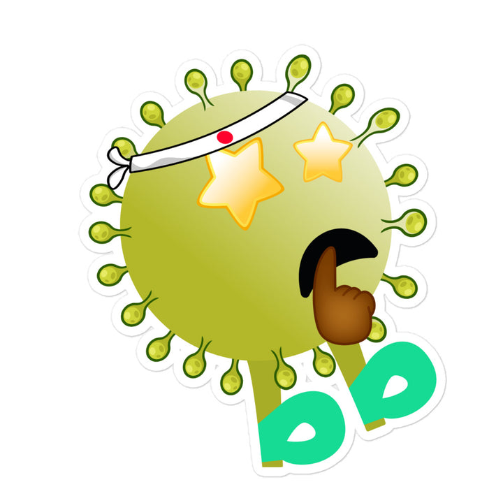 Virusbb Bubble-free sticker - Emojibb