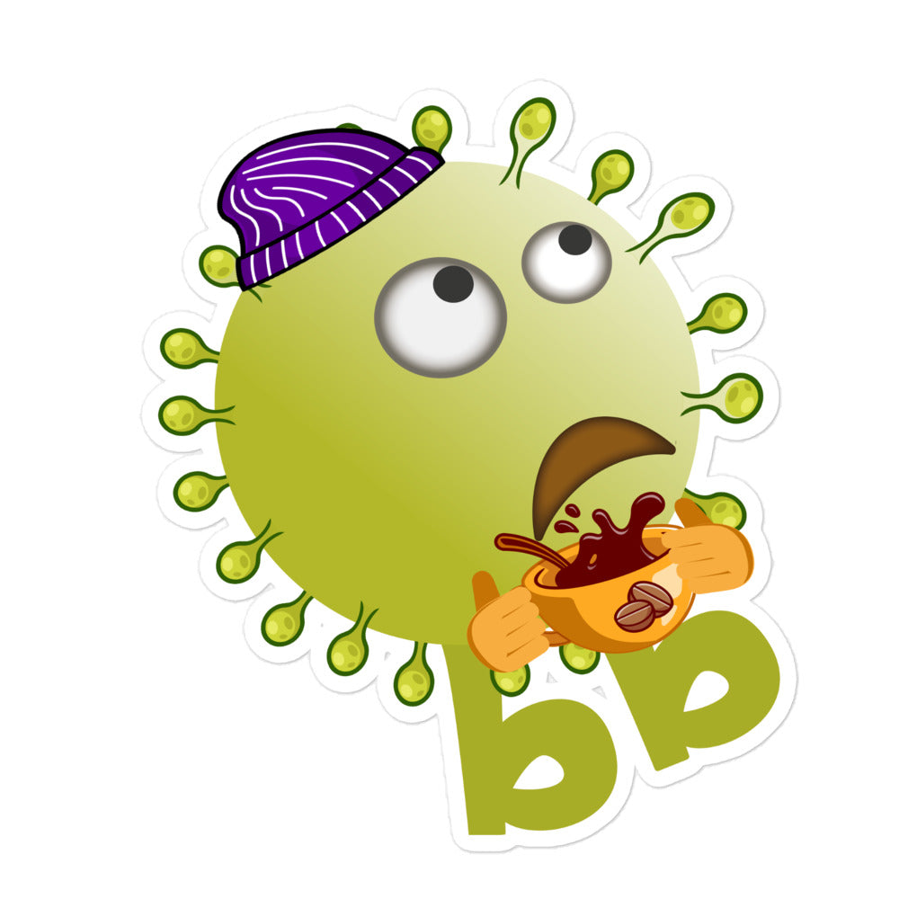 Virusbb Bubble-free sticker - Emojibb